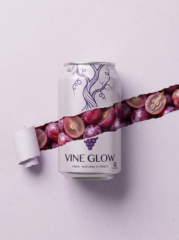 Grape Can Vine Glow