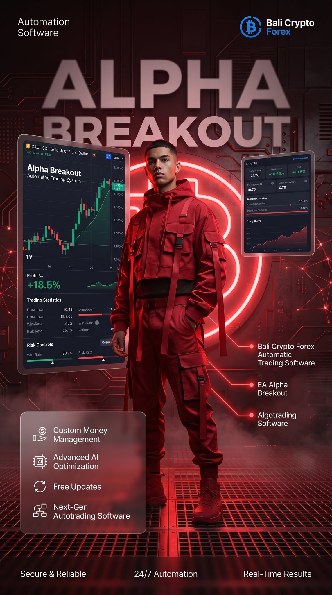 EA Alpha Breakout Fintech Poster