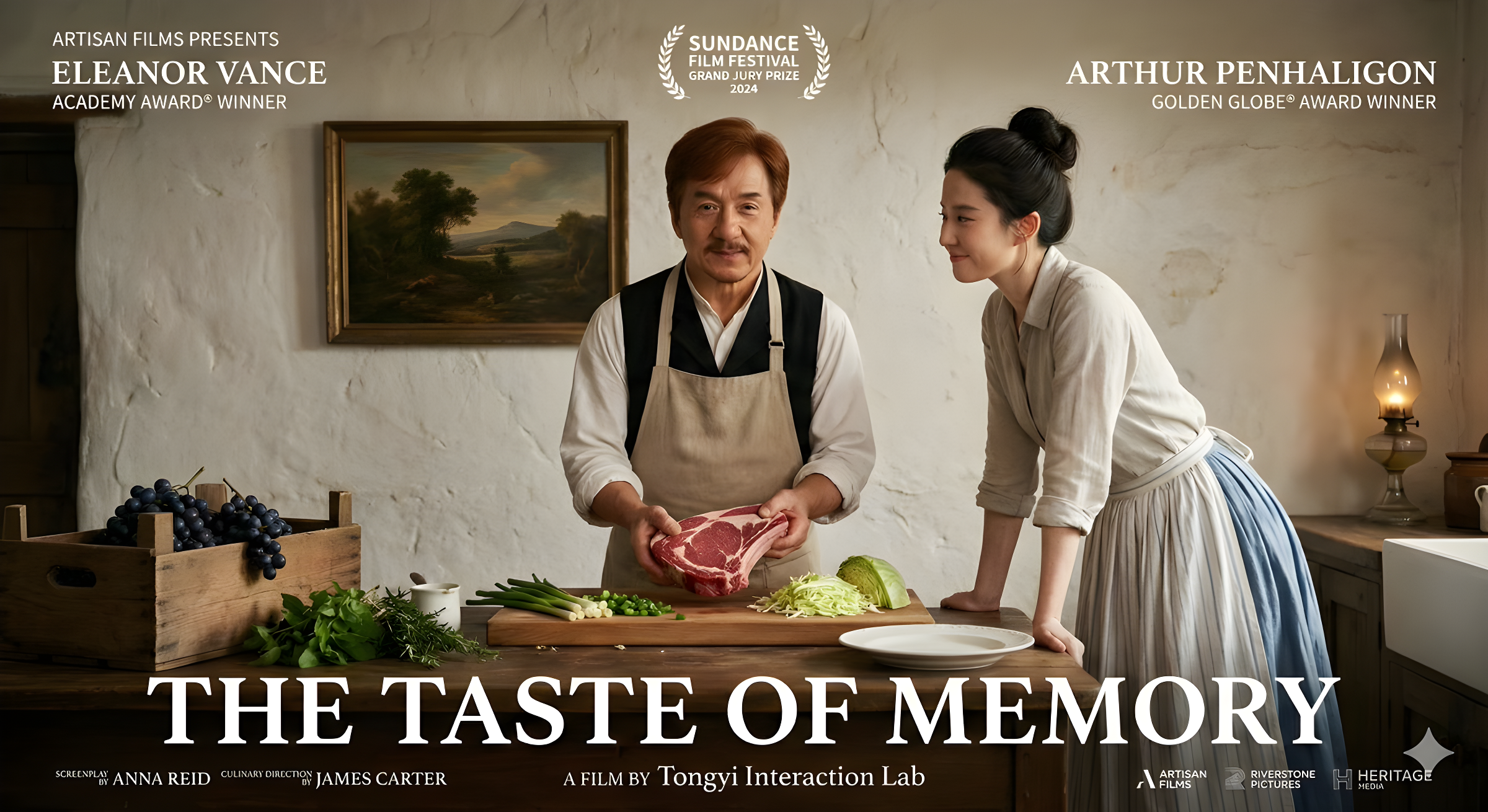 Fictional English Movie Poster - Taste of Memory