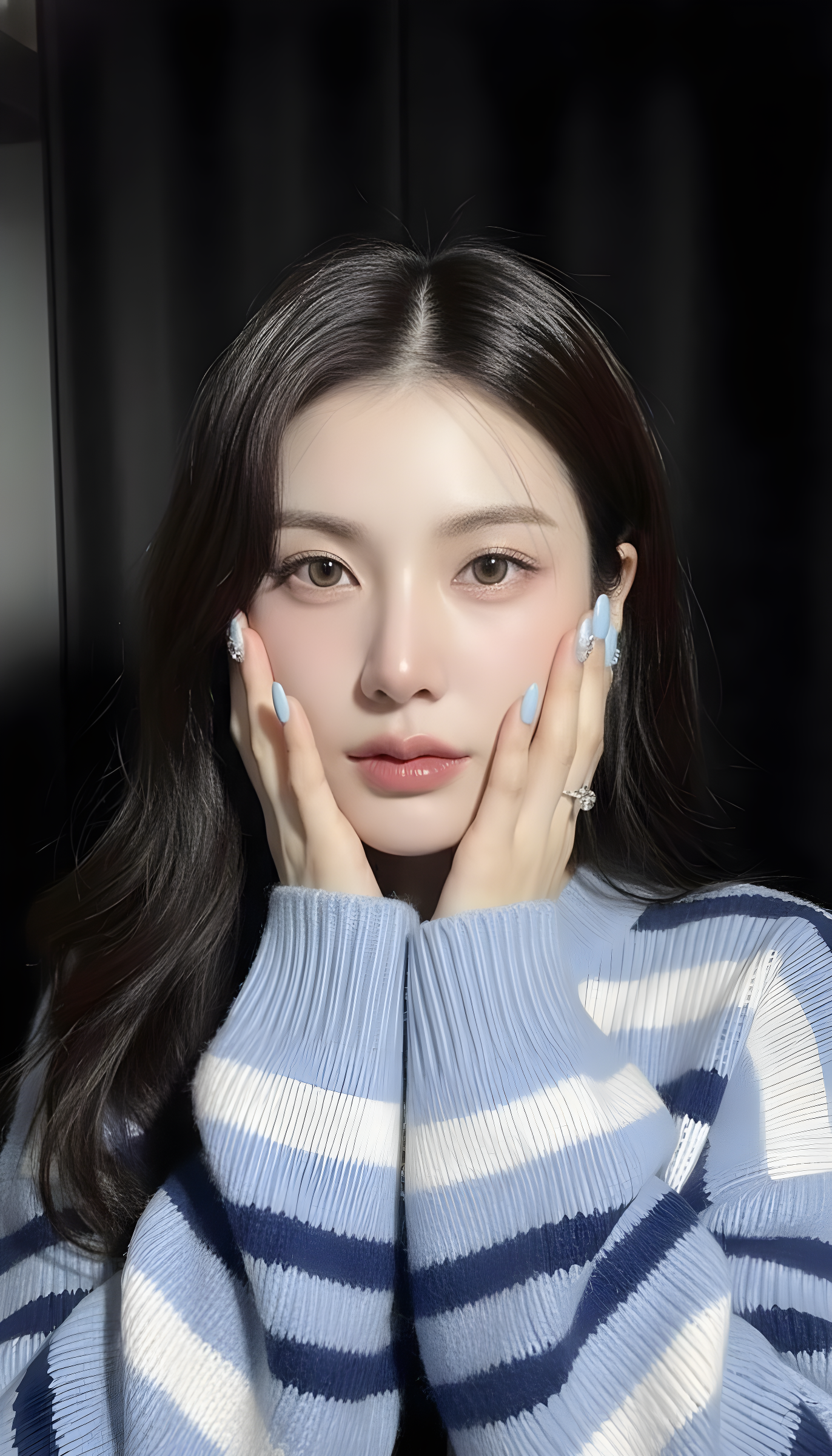 Realistic Selfie of a Young Woman