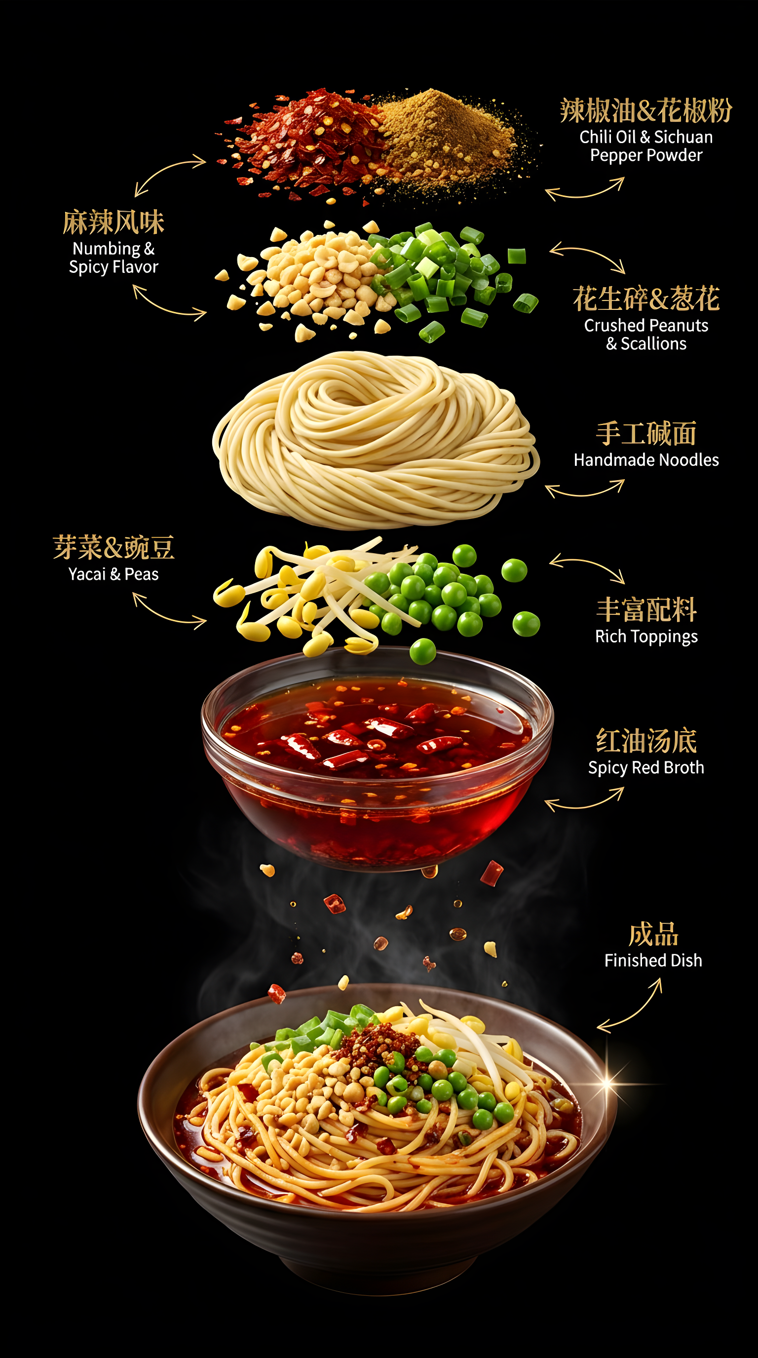 Ingredient Synthesis from Components