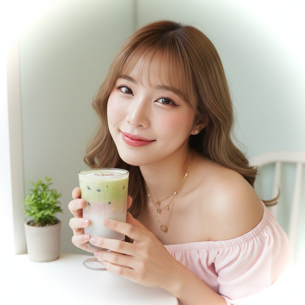 Cafe Interior Girl