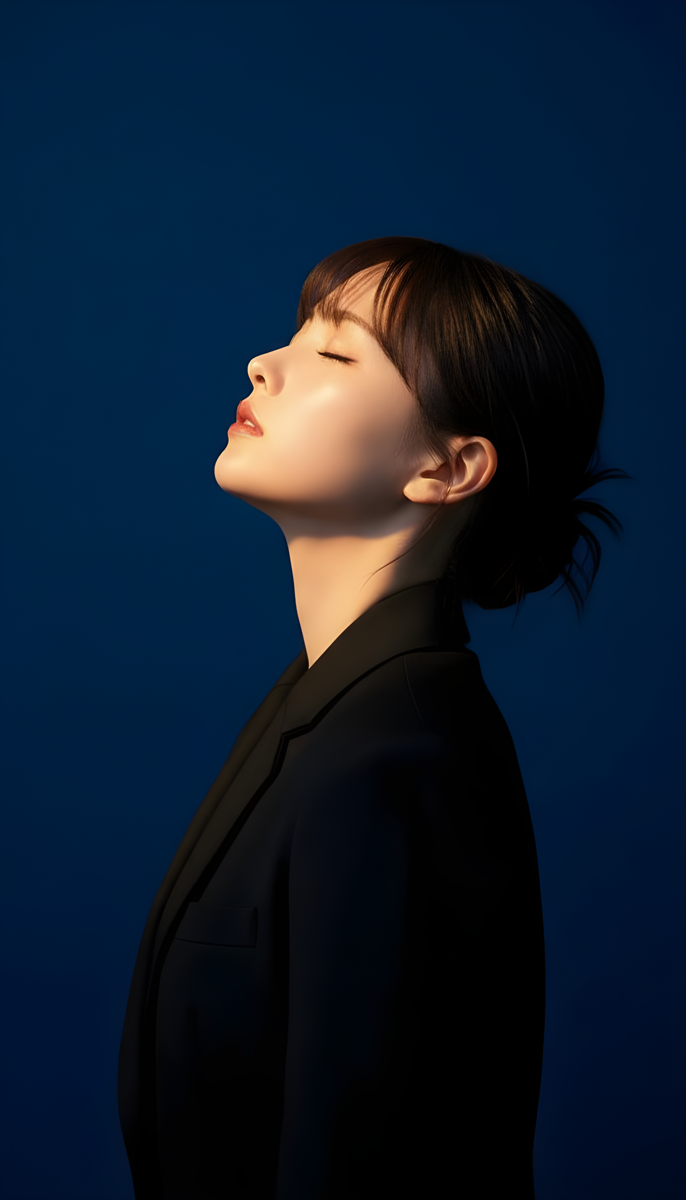 Cinematic Side Profile Portrait