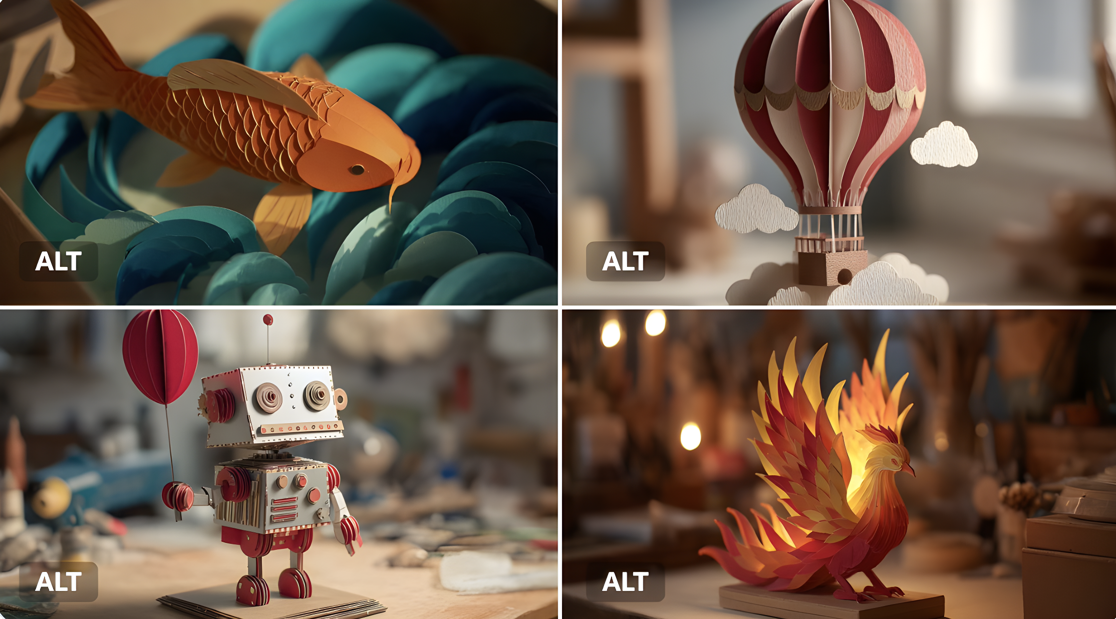 3D Paper Artwork