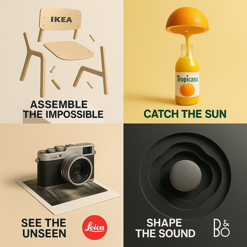 Surreal Minimalist Ad Campaign