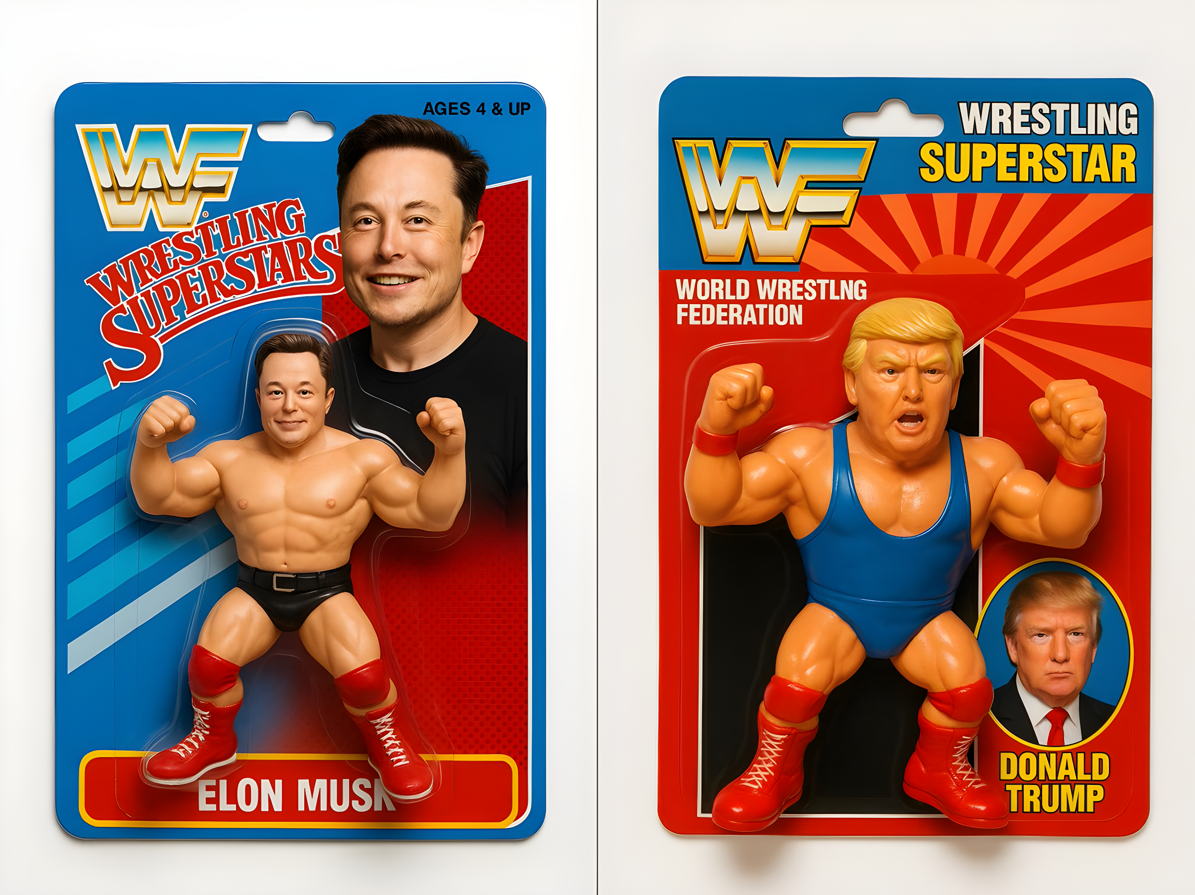 90s-Style Wrestling Characters