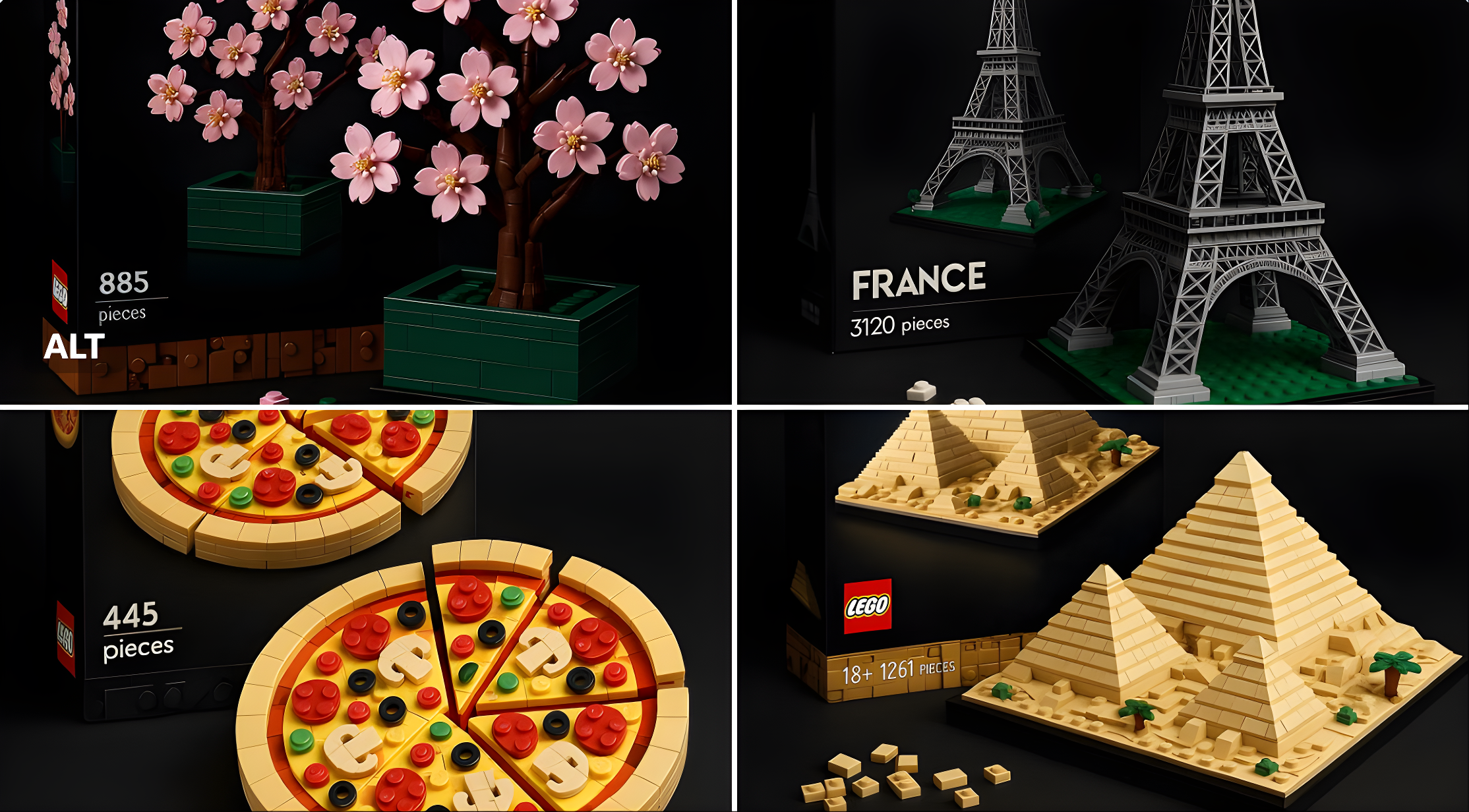 Lego Style Set