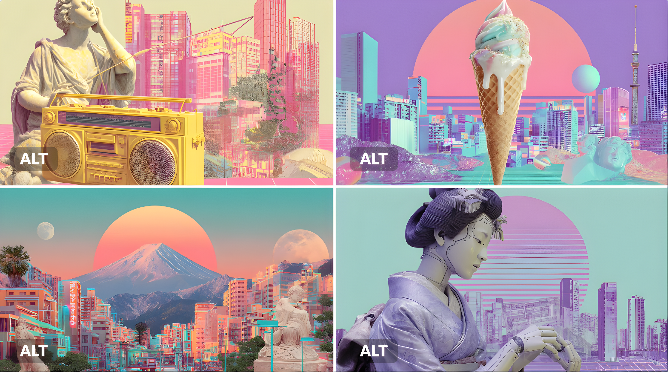 Surreal Vaporwave