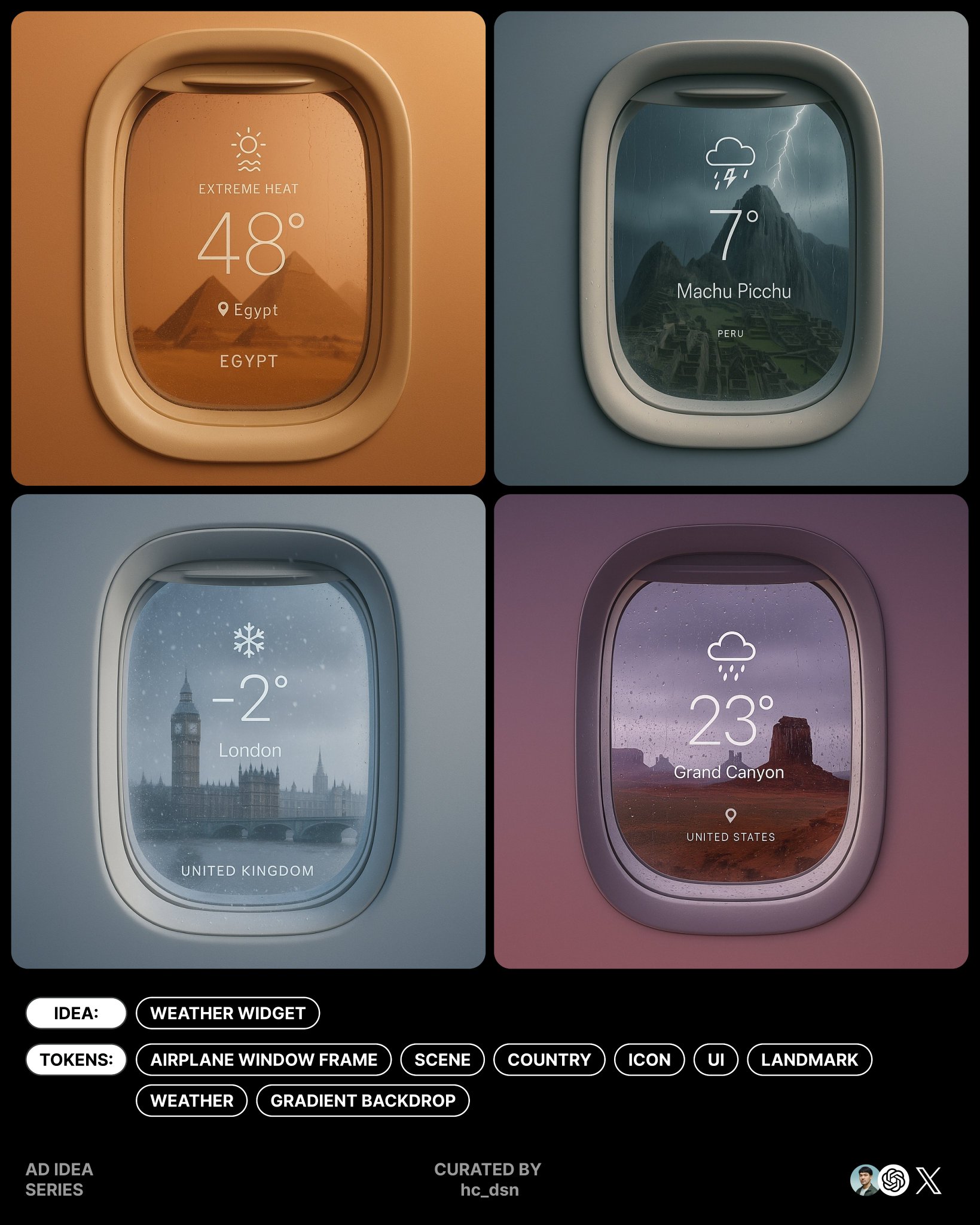 Minimal Weather Widgets