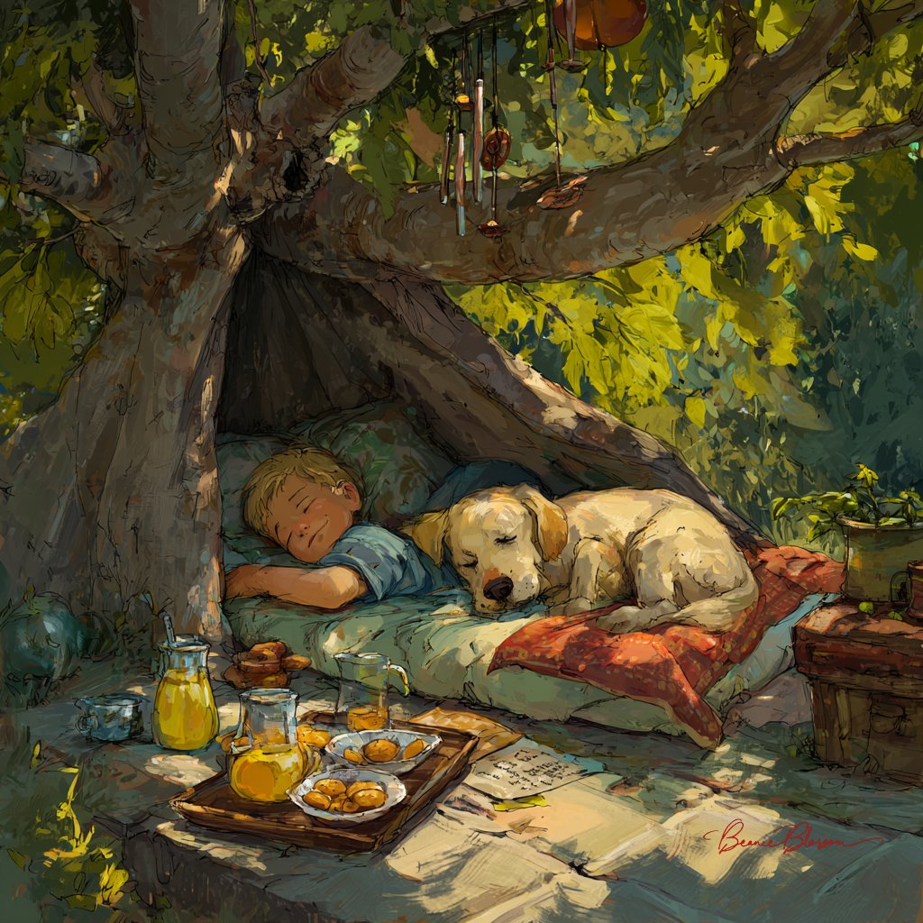 Nostalgic Afternoon Sunlight