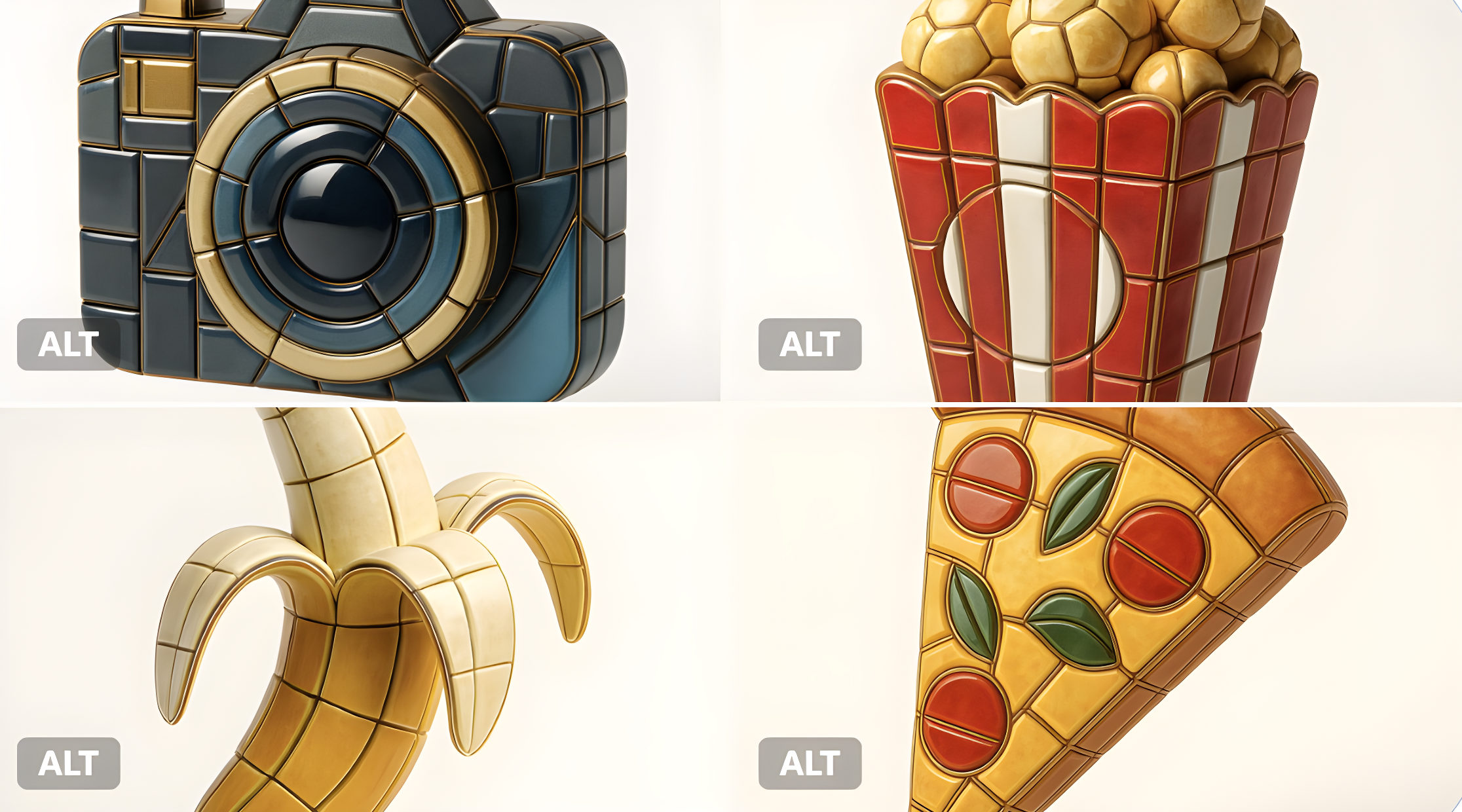 Enamel Mosaic Tile Style