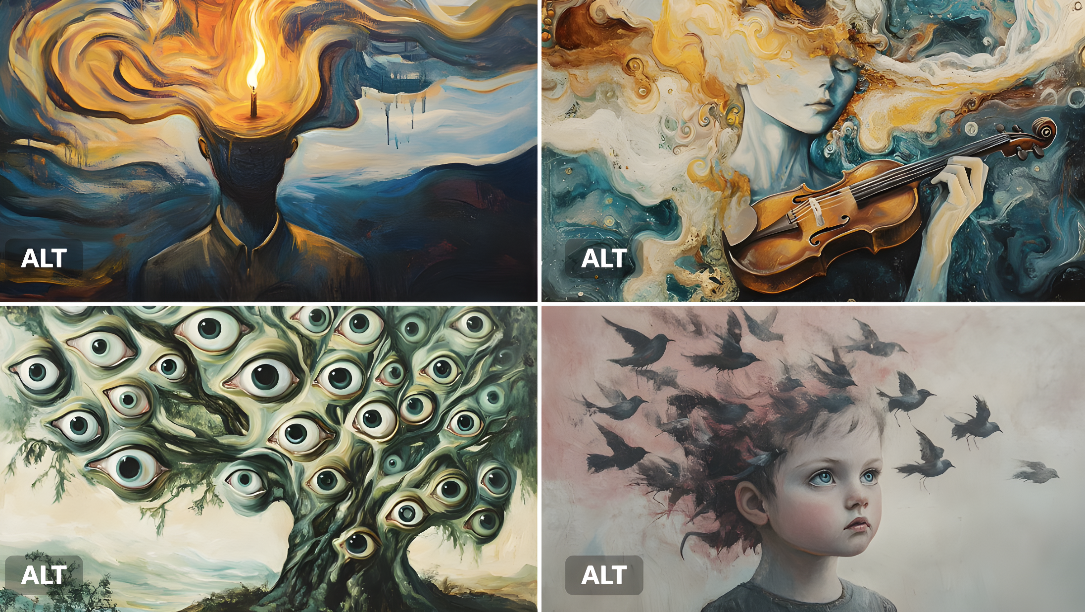 Surreal Oil Painting