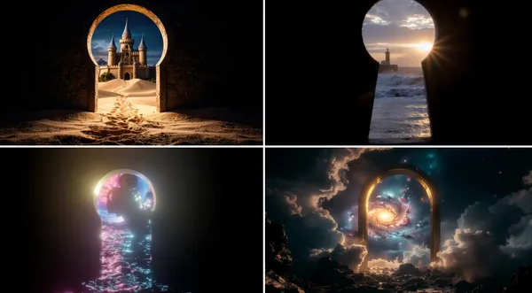 World Through a Keyhole