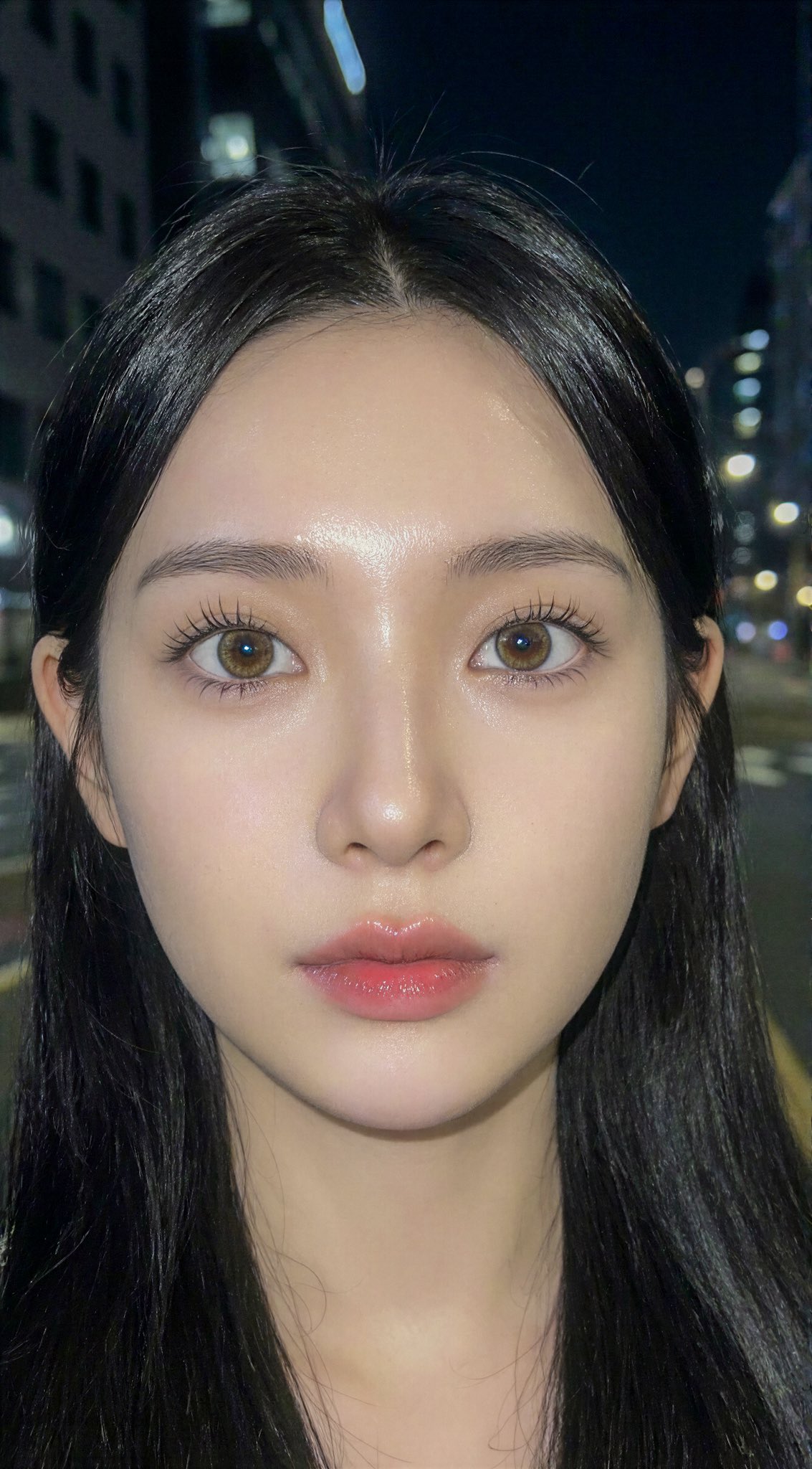 Extreme Close-up Selfie