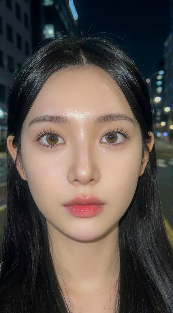Extreme Close-up Selfie