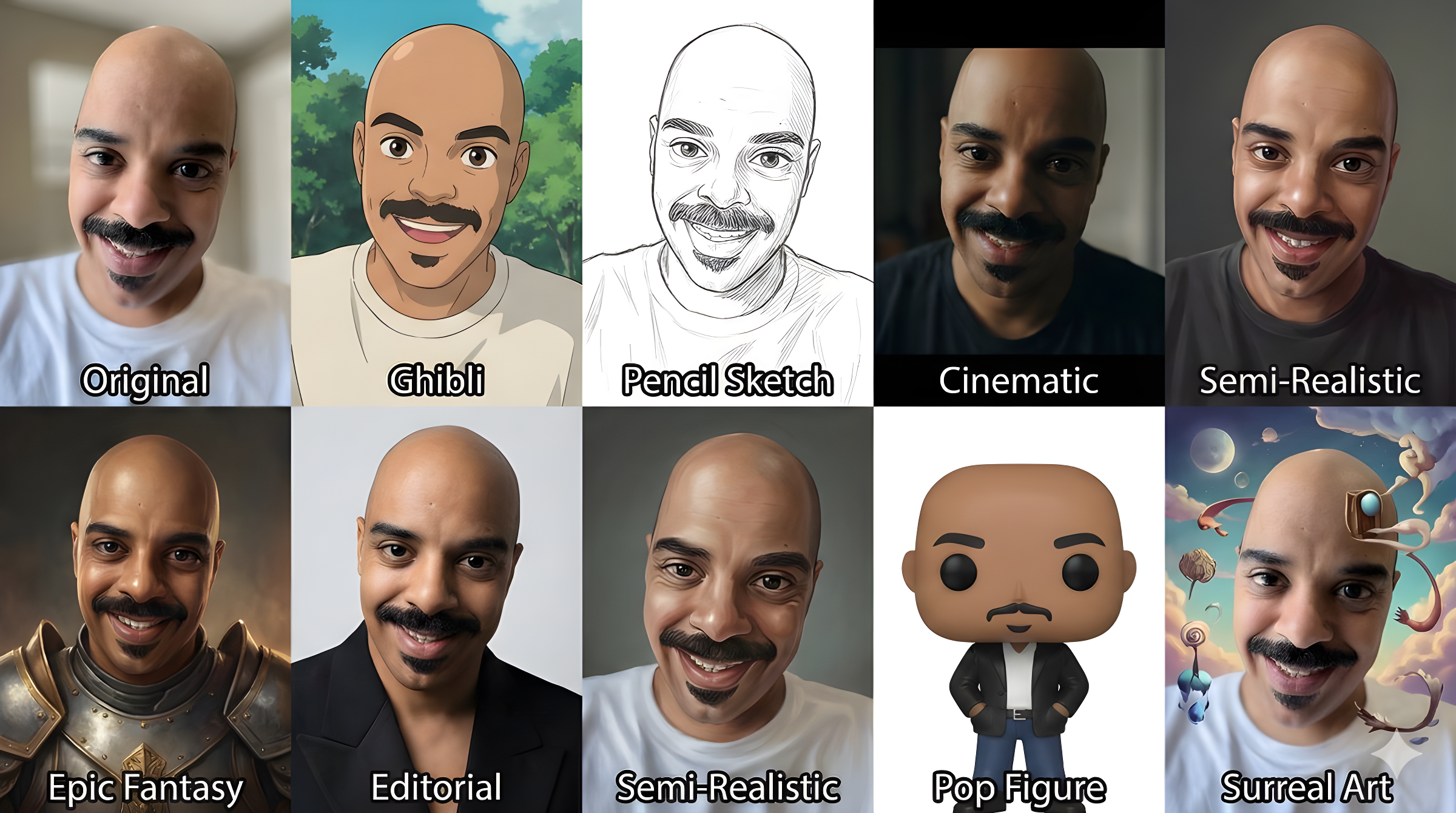 Explore Different Art Styles at Once
