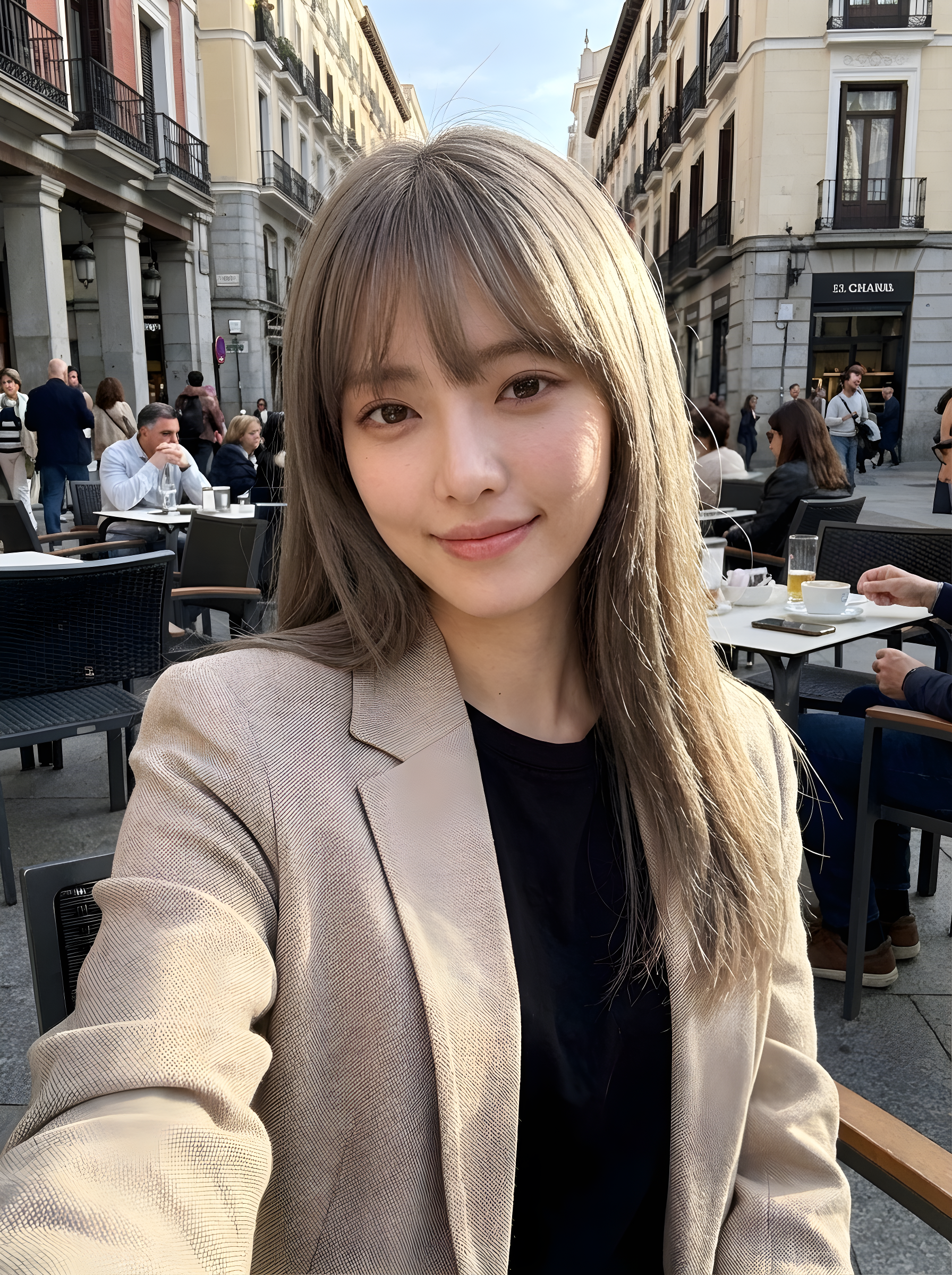 Madrid Sunlight — A Candid Moment