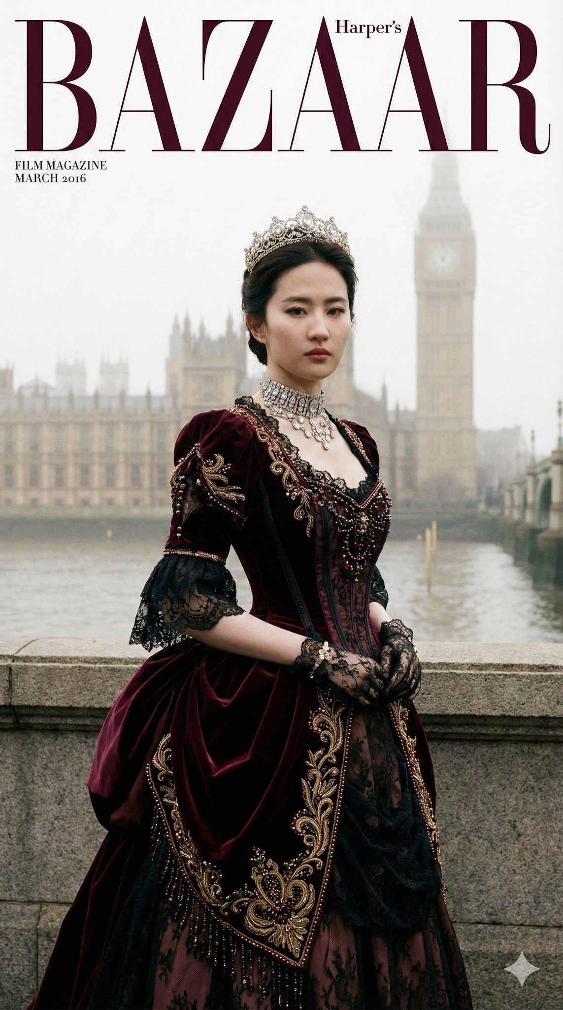 Victorian Gothic Royal Portrait