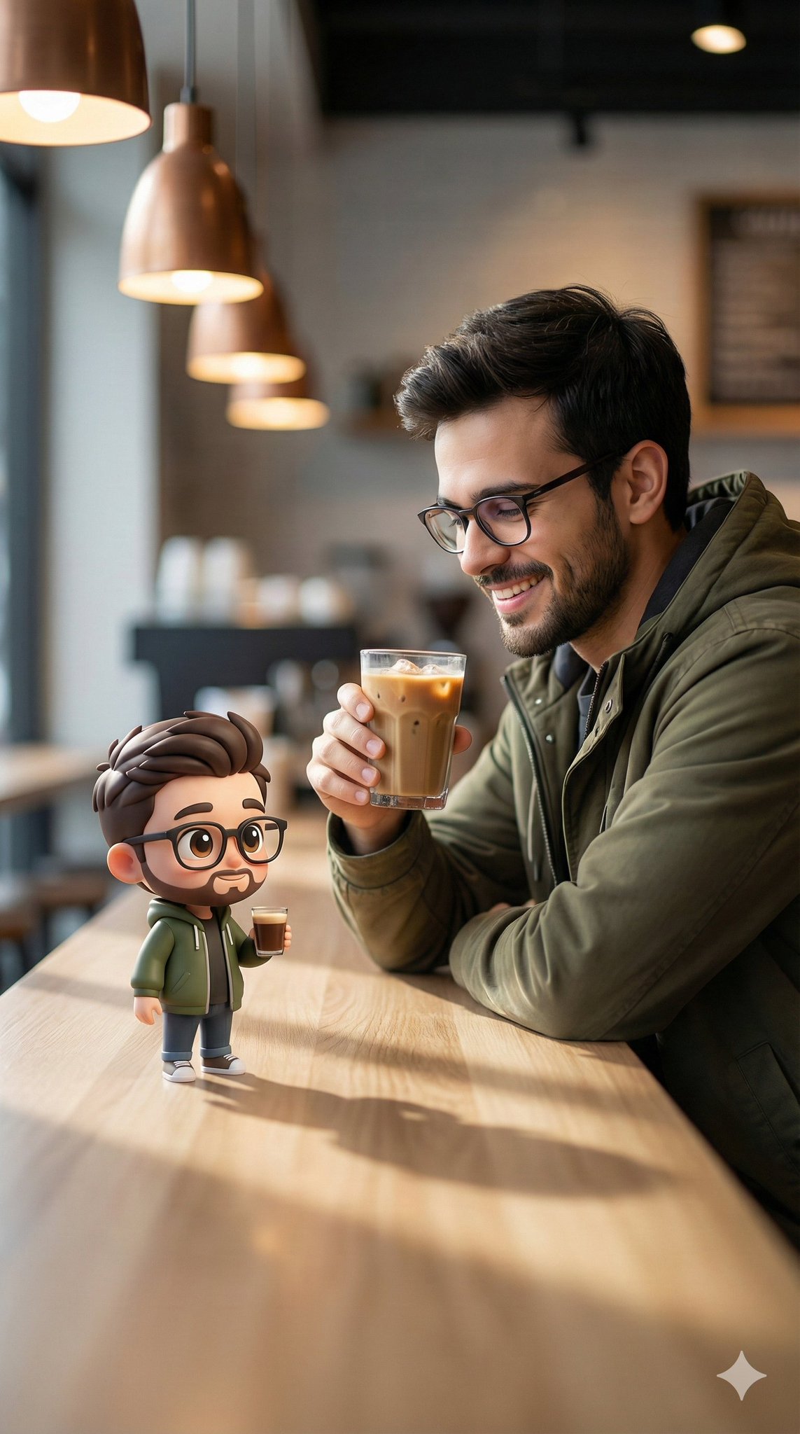 Displayed Chibi Model Resembling The Person