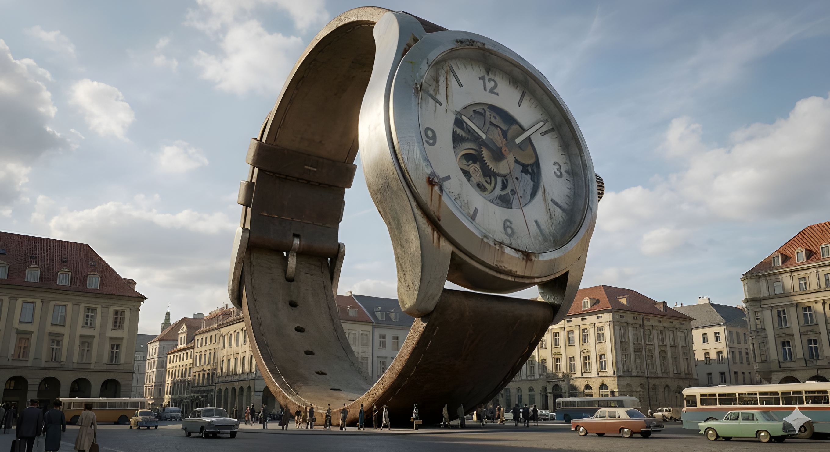 Ordinary Objects Transformed into Giant Monuments