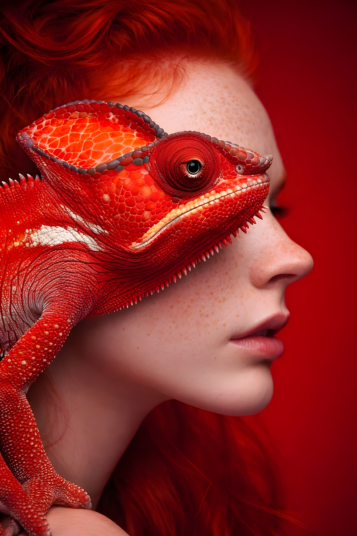 Hyper-realistic Surreal Portrait