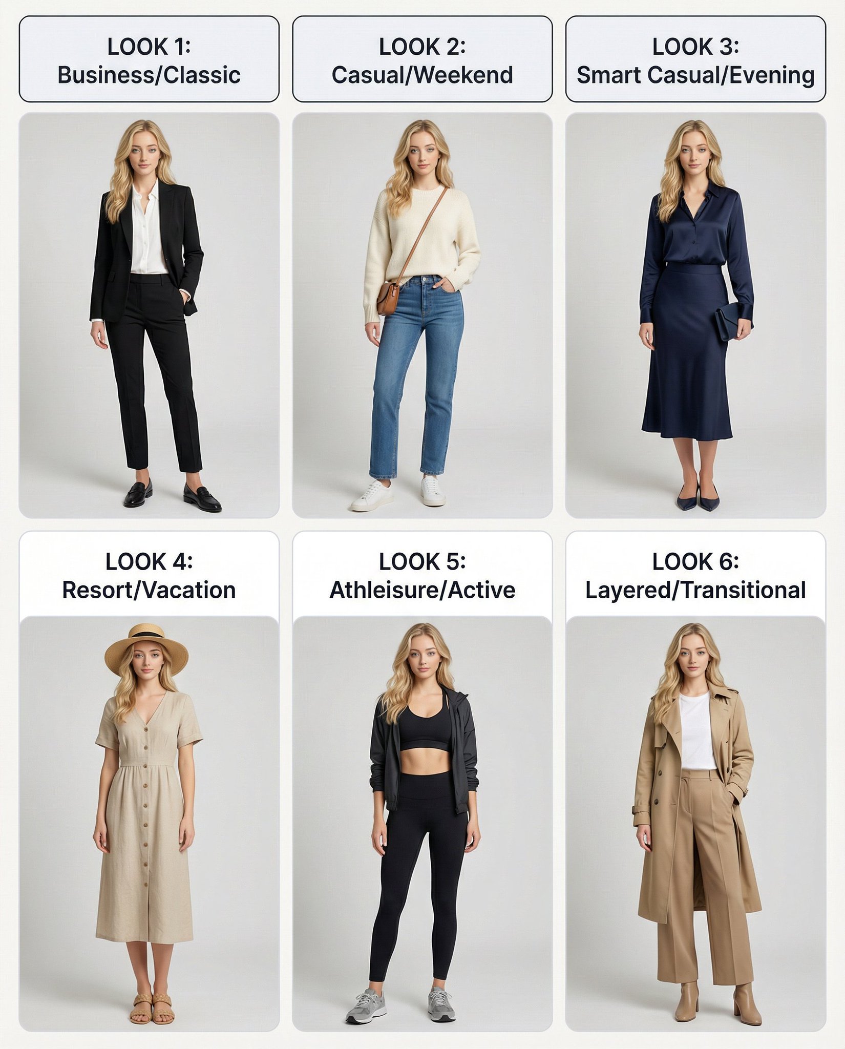 A vertical fashion poster