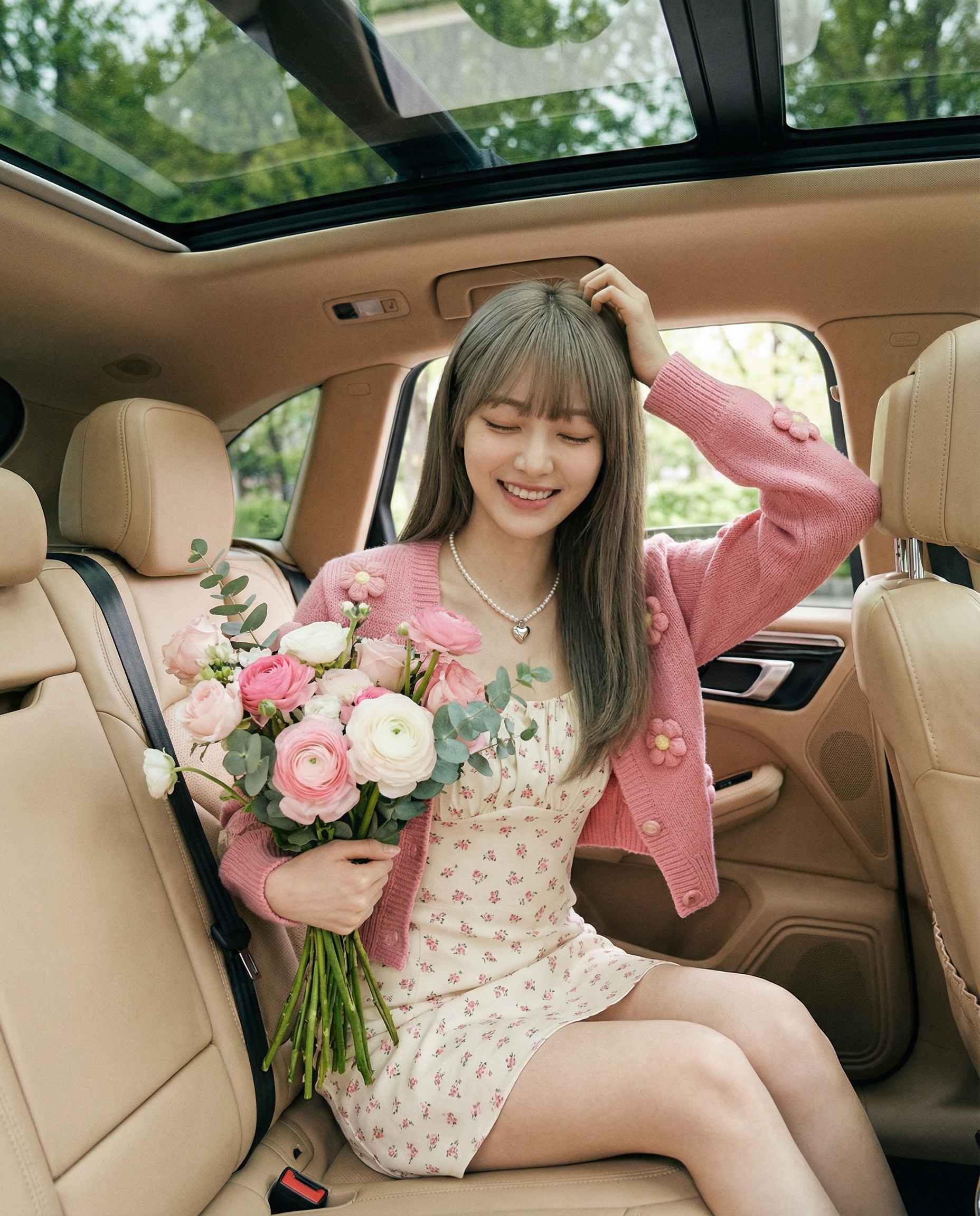 Bouquet Smile in Spring Light