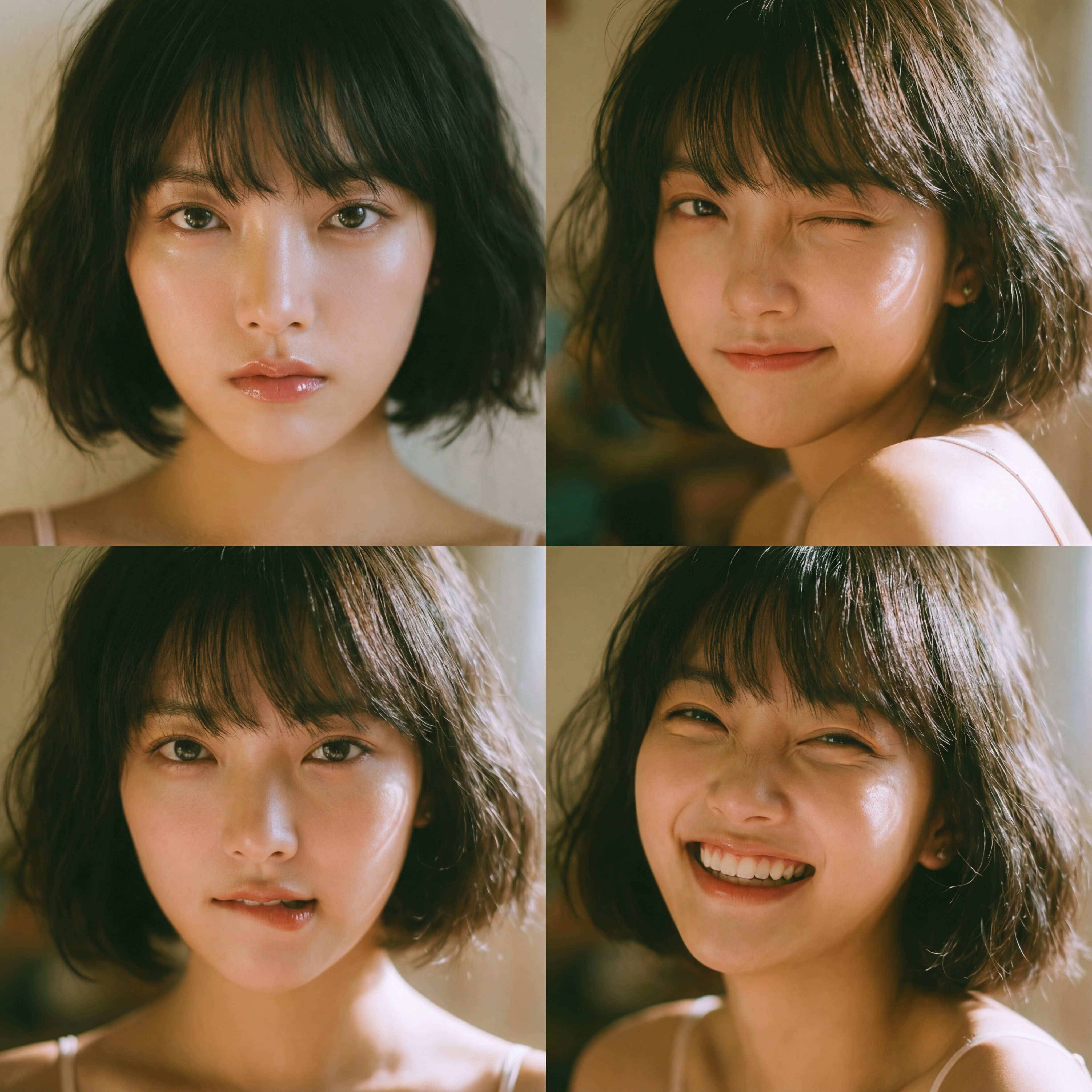 Korean Charm of Four-Sided Emotions