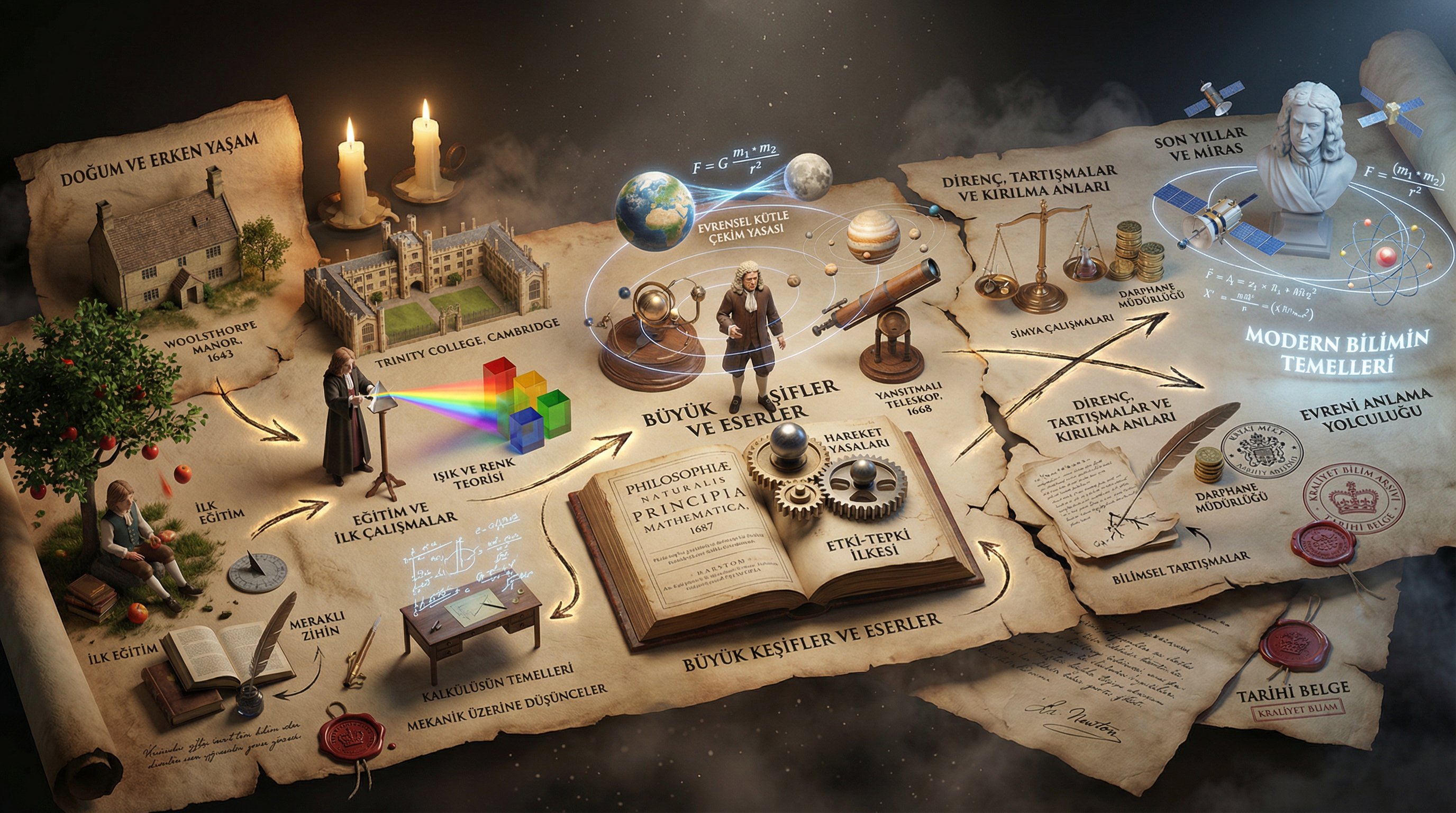 Scroll of Time: Journey of Scientific Masters