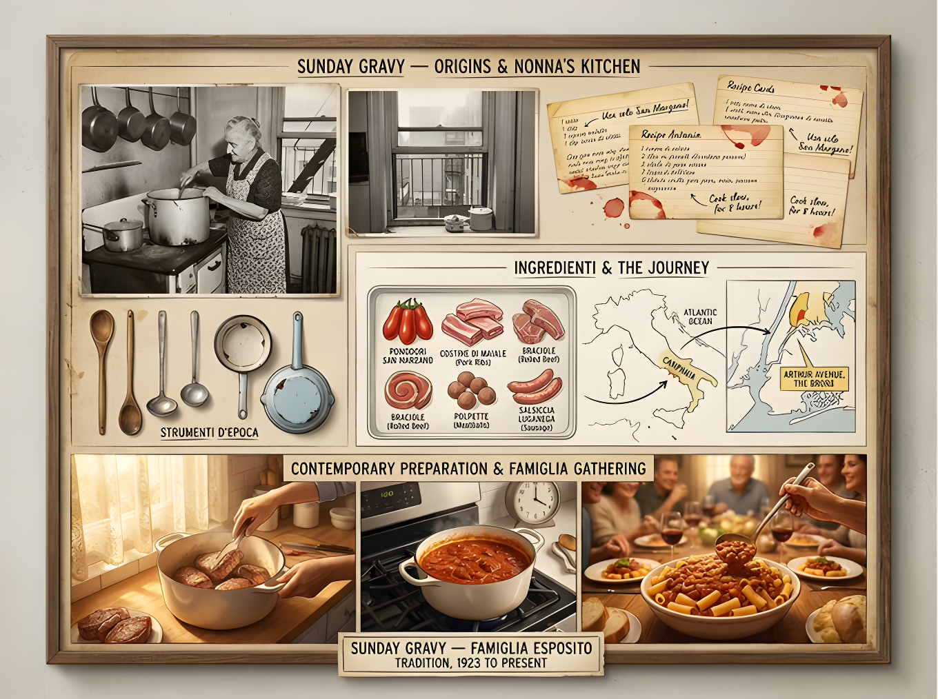 Culinary Heritage Board Recording Dishes