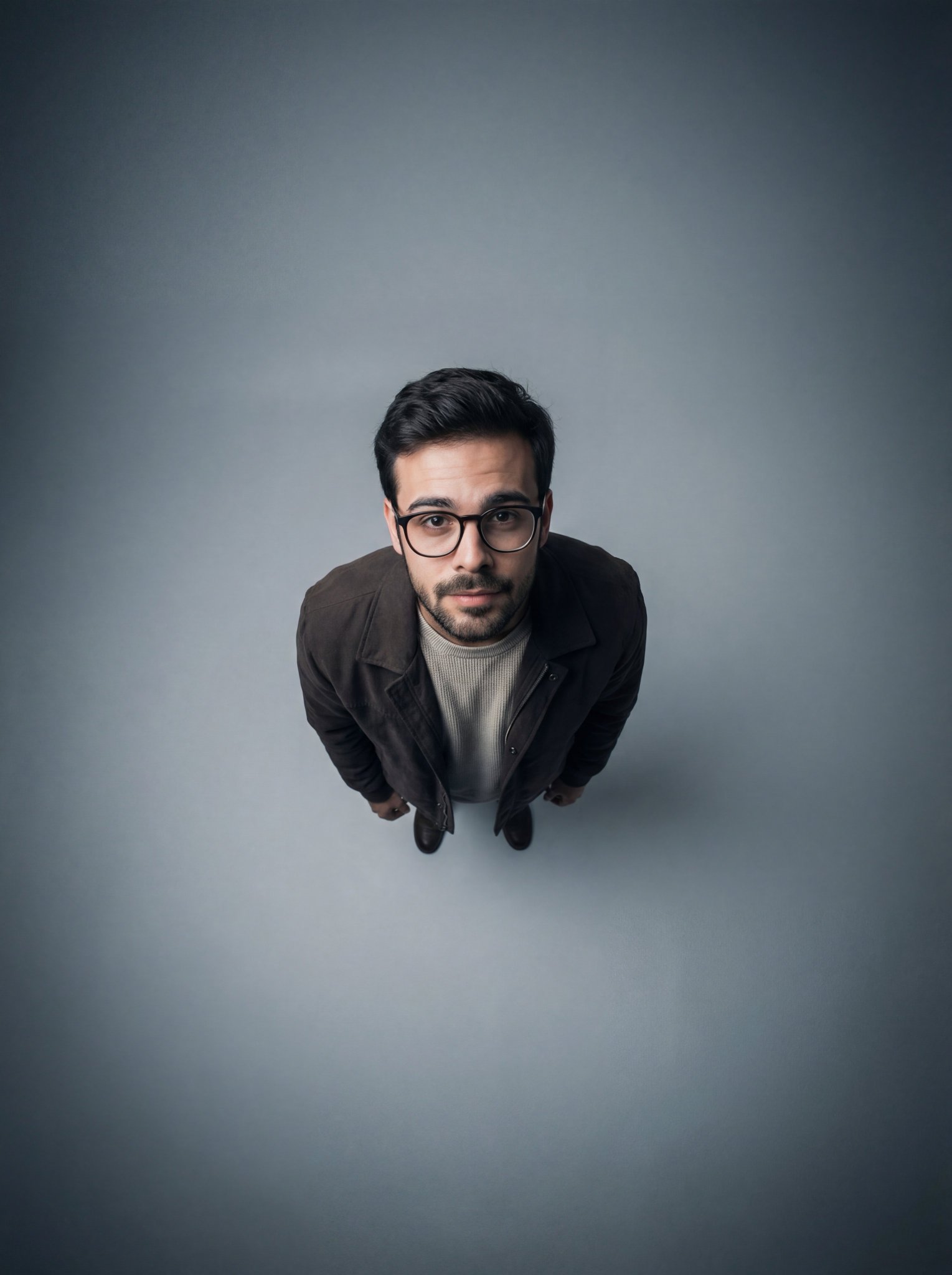Upward Gaze in Minimalist Space