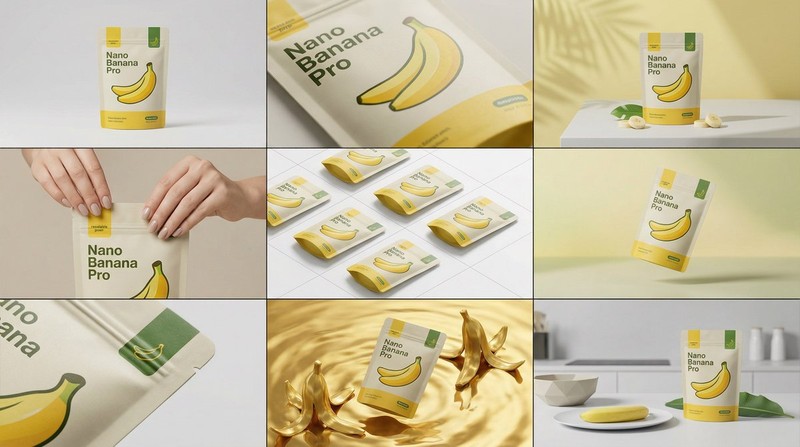 Premium 3x3 Grid Studio Product Storyboard