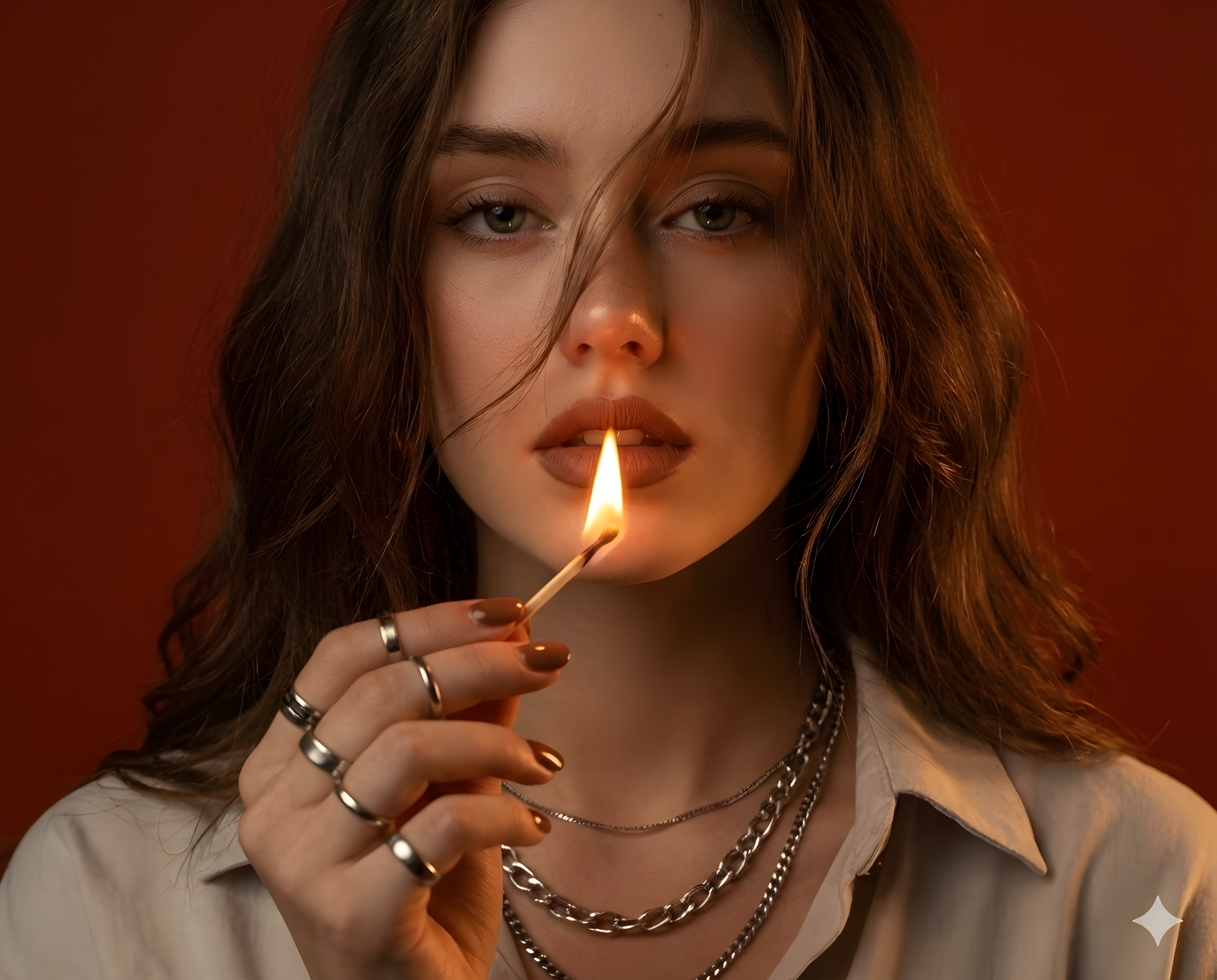 Flame Lips Glamour Portrait
