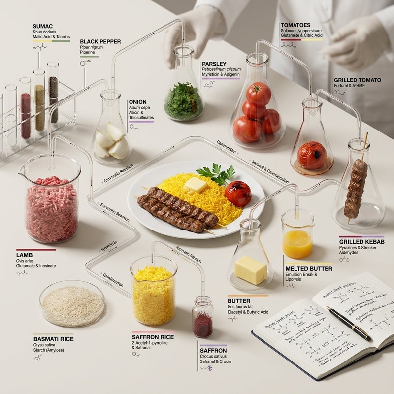 High-End Lab Flavor Map