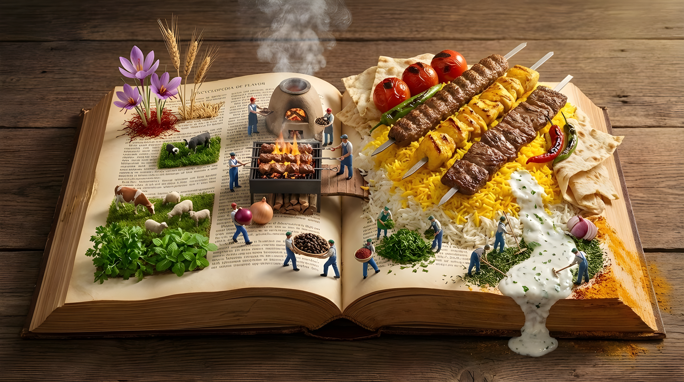 Encyclopedia of Flavor Diorama
