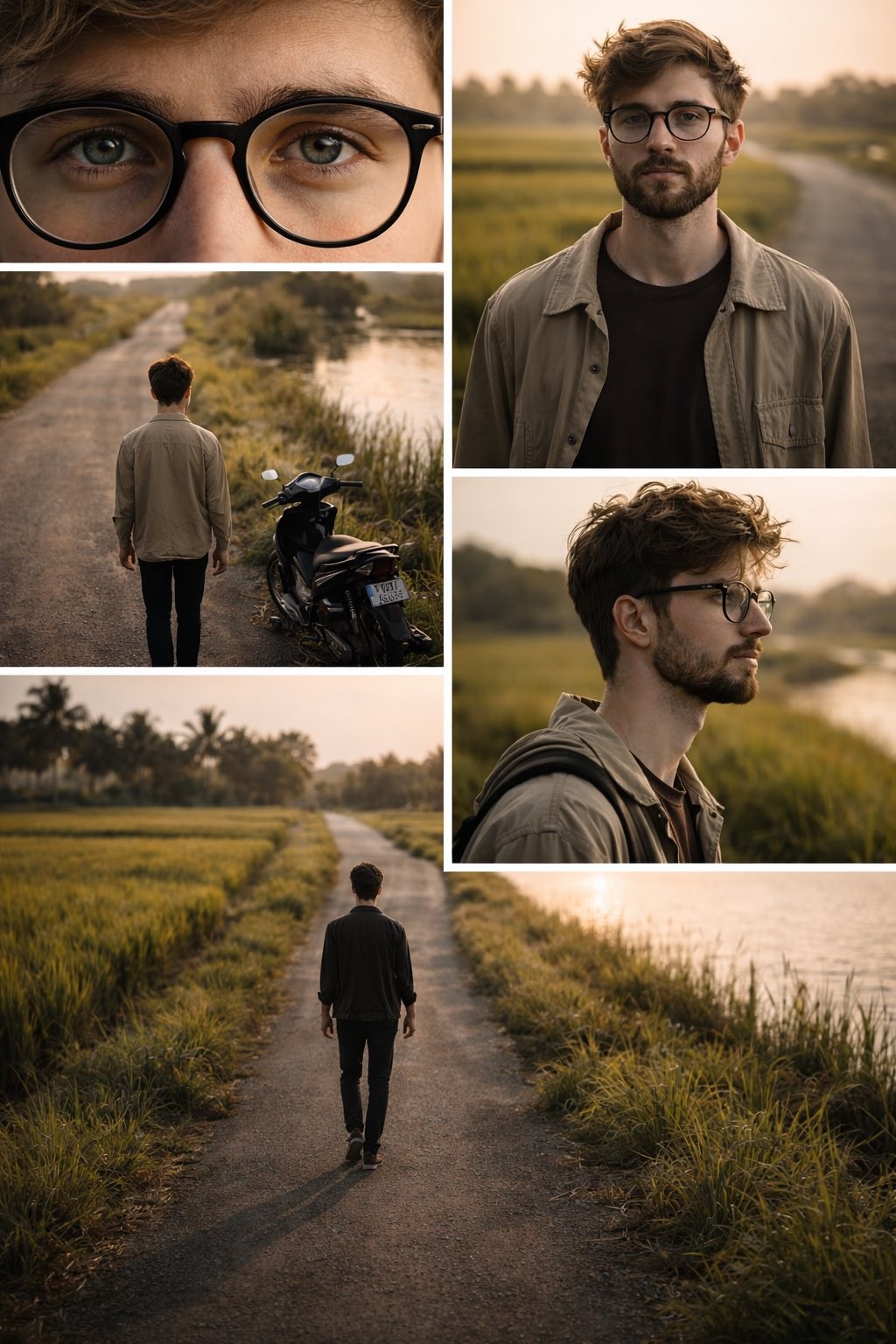 Golden Rice Field Wanderer