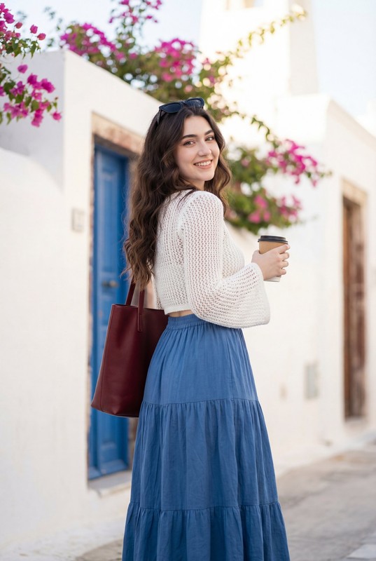 Mediterranean Holiday — White Walls and Blue Doors