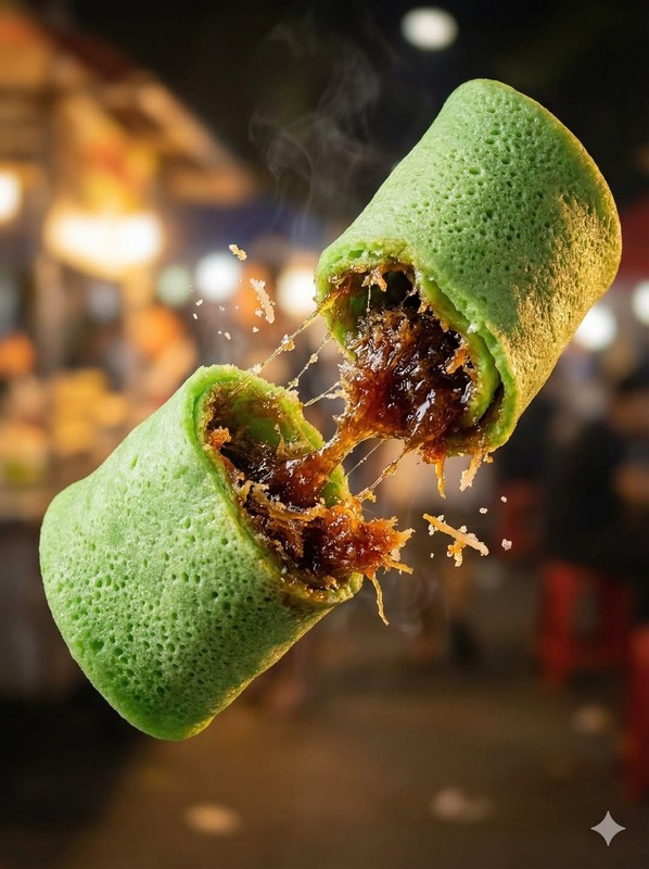 Night Market Floating Street Food Macro