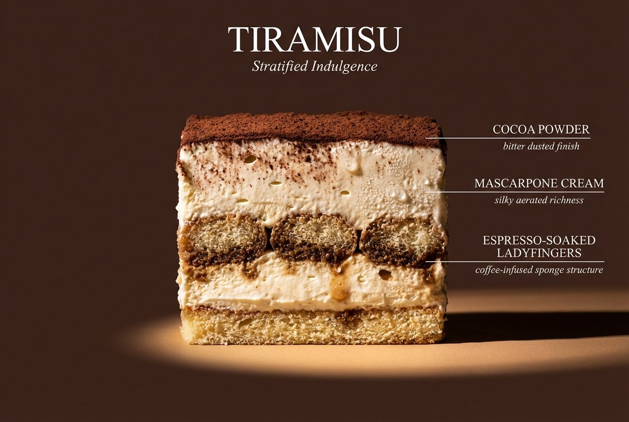 Cross-Section Dessert Diagram