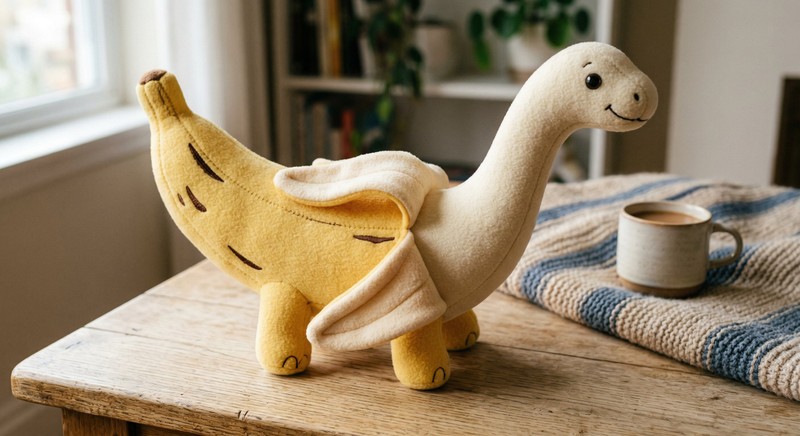 Banana Sauropod Plushie