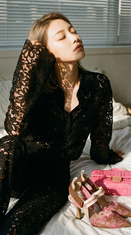 Afternoon Lazy Bedside Portrait