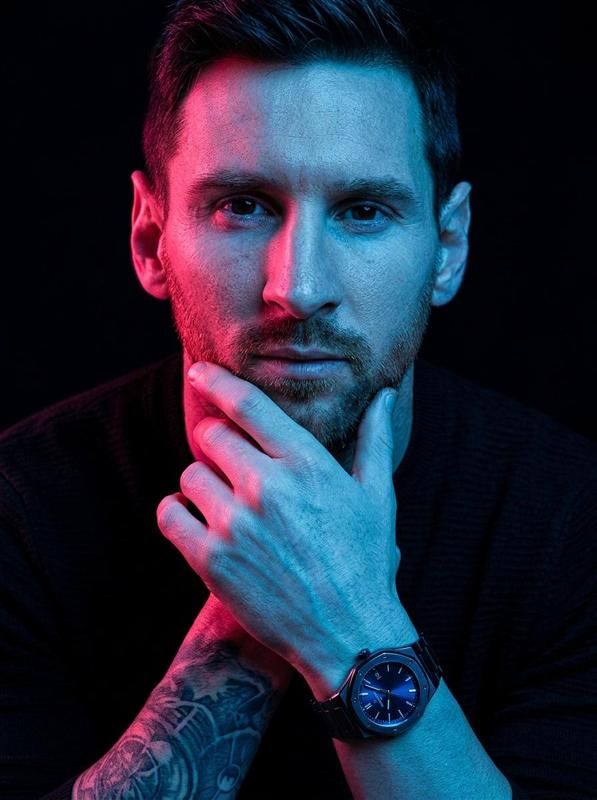 Dual-Tone Neon Dramatic Portrait