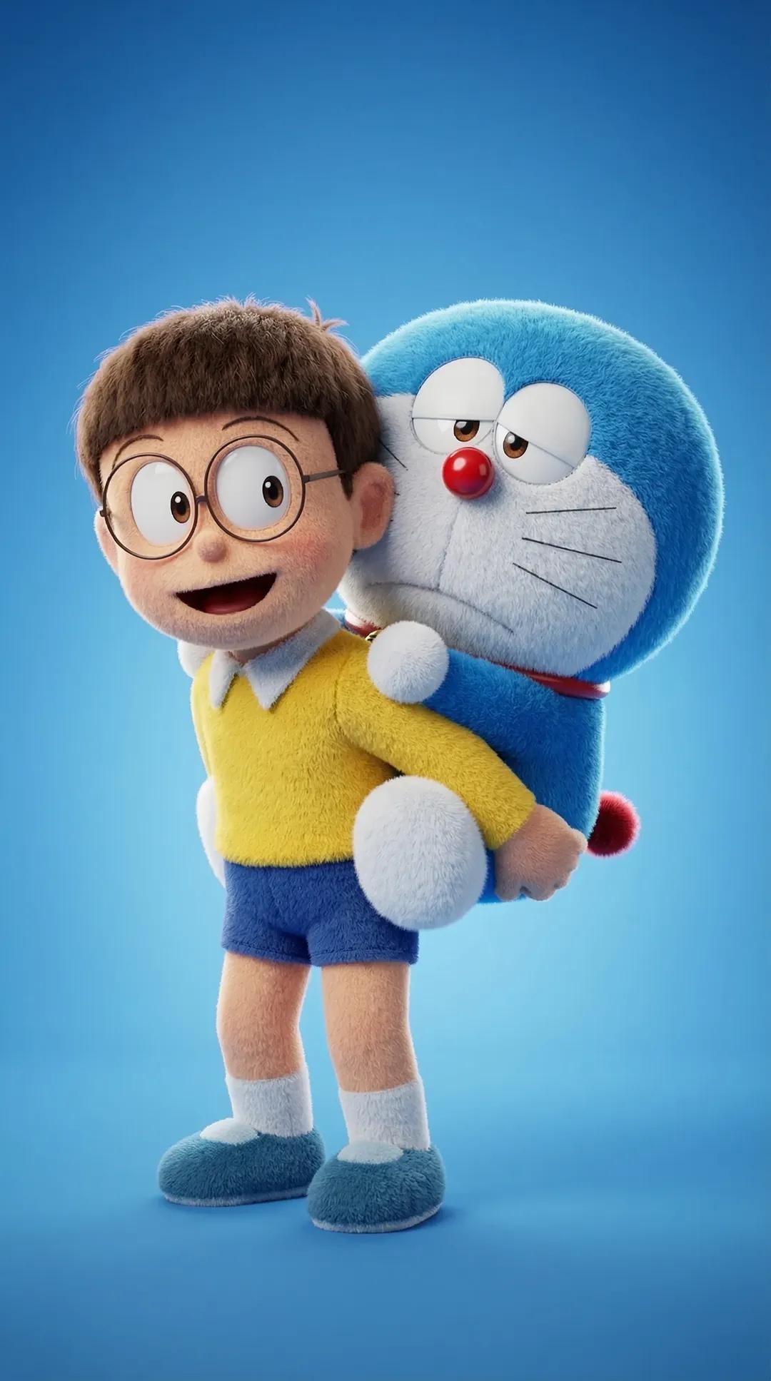 Plush Cartoon 3D Character Pixar Style