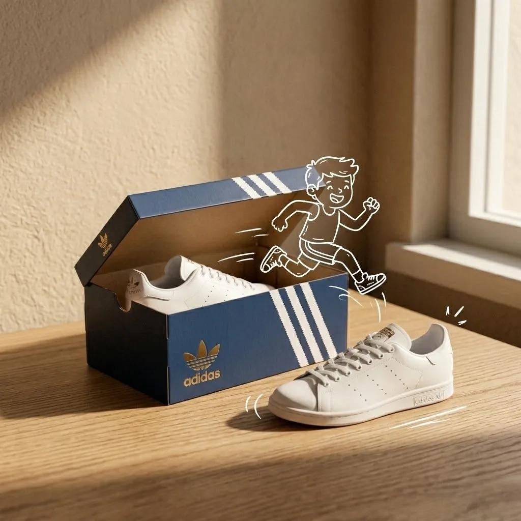 Adidas Sneakers Doodle Mixed Media Photography