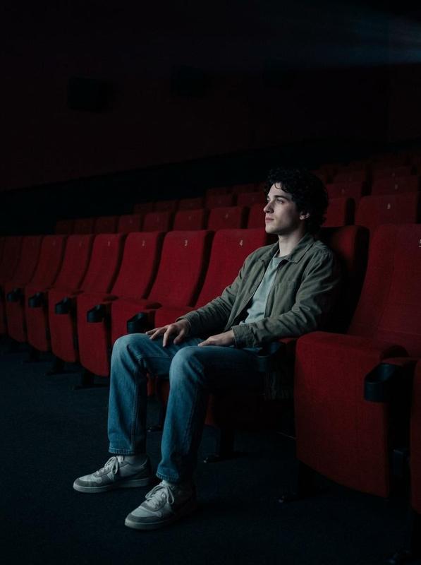 Empty Cinema Hall Solo Cinematic Portrait
