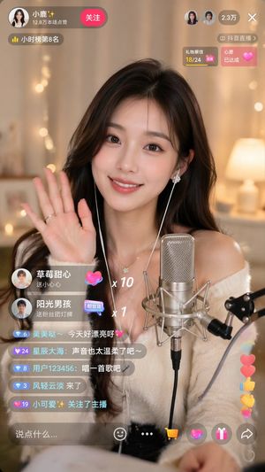 Douyin Live Interface