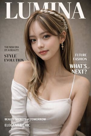 Fashion Magazine Cover