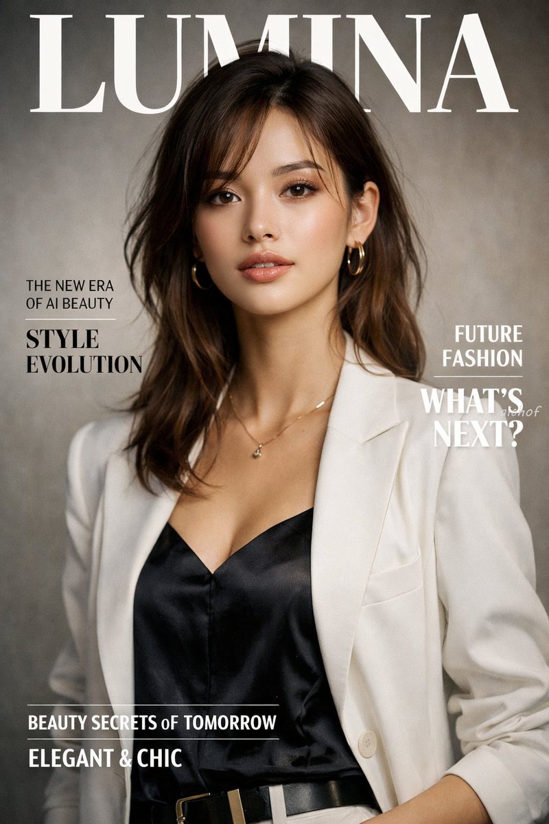 Fashion Magazine Cover