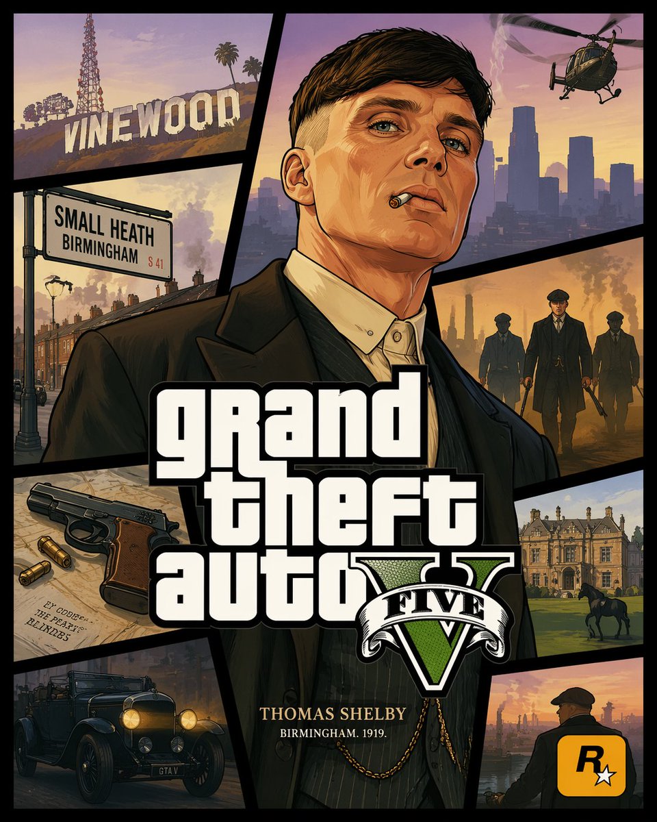 GTA V Style Cover Art