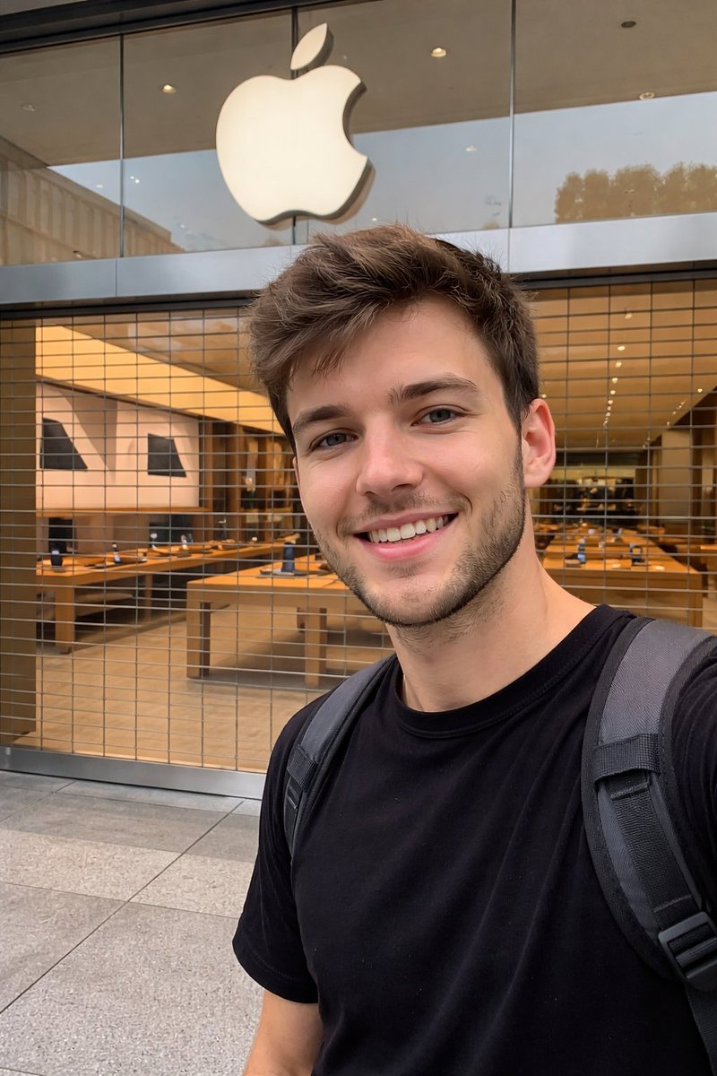 Closed Apple Store Street Photo